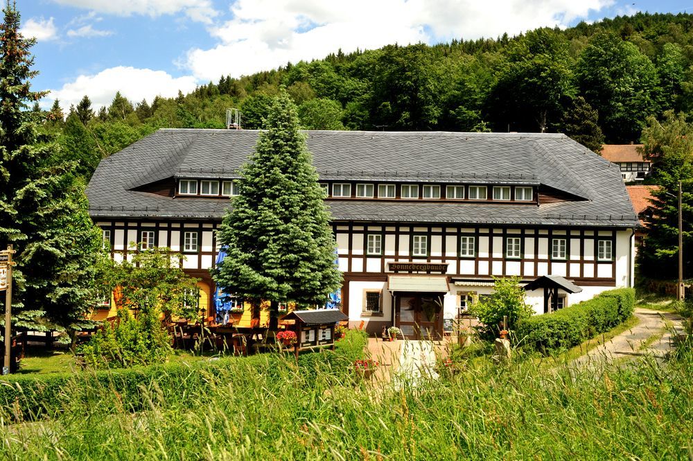 Wanderhotel Sonnebergbaude Waltersdorf  Esterno foto